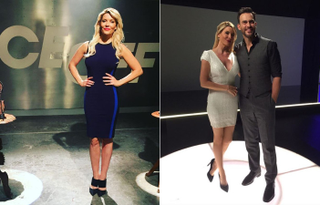 McKenzie Westmore’s looks for the challenge introduction and the reveal stage with Cheyenne Jackson.